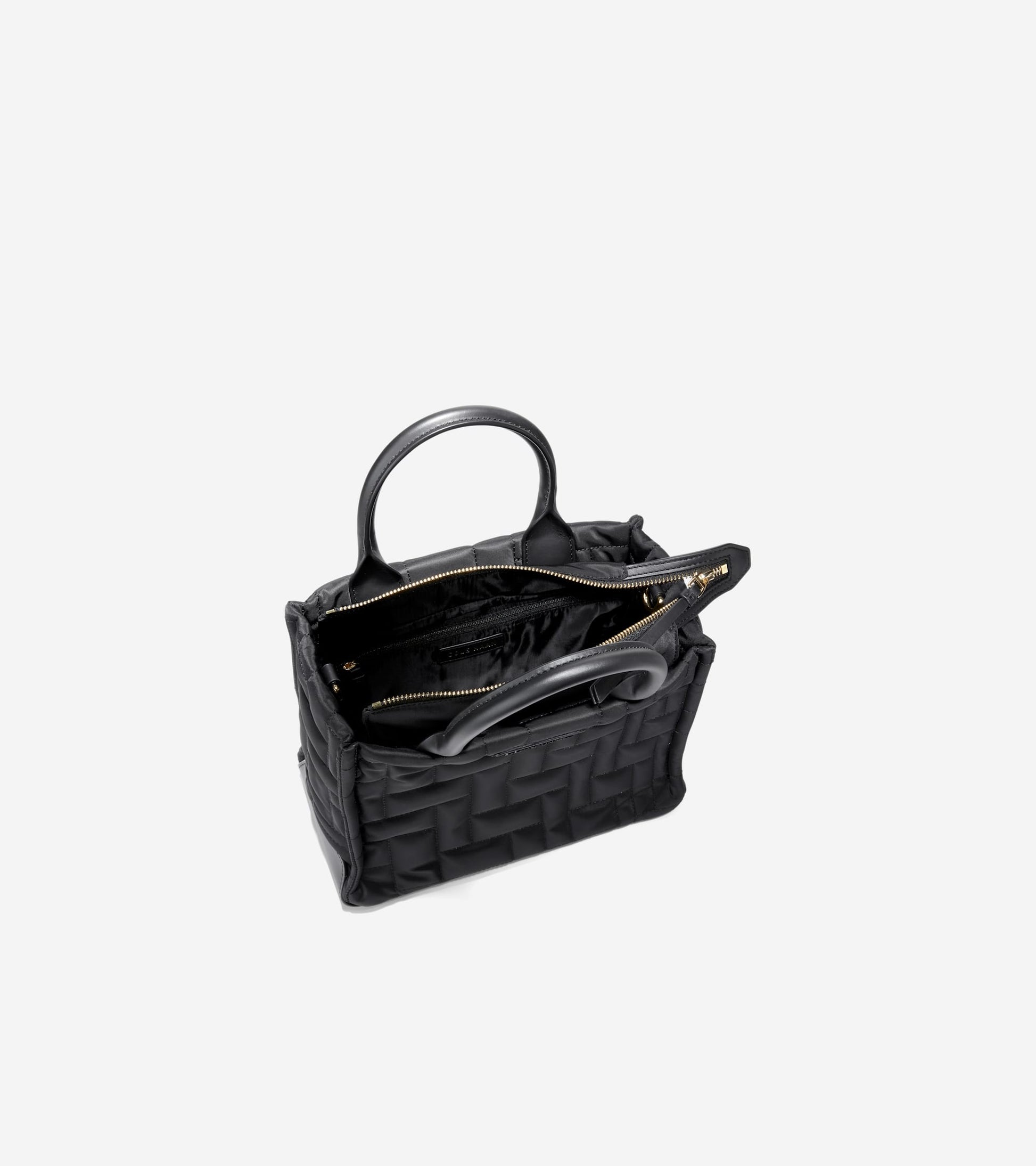 Small Chalet Crossbody Tote-Black