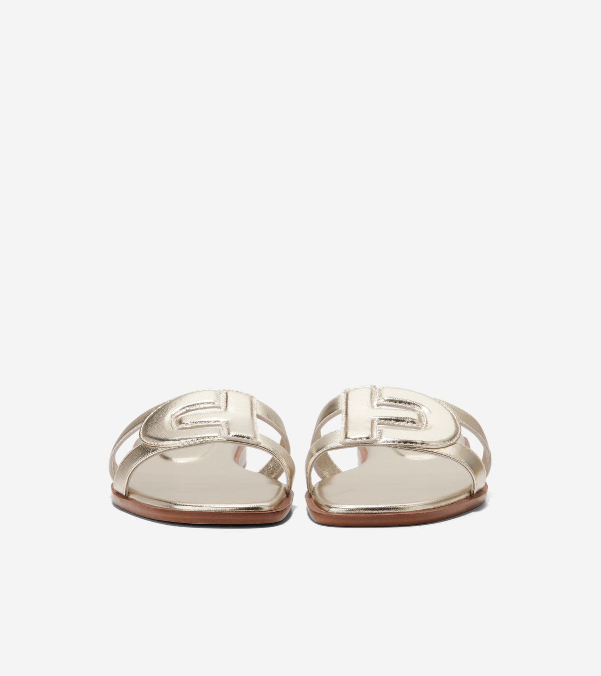 Women's Chrisee Slide Sandals-Soft Gold