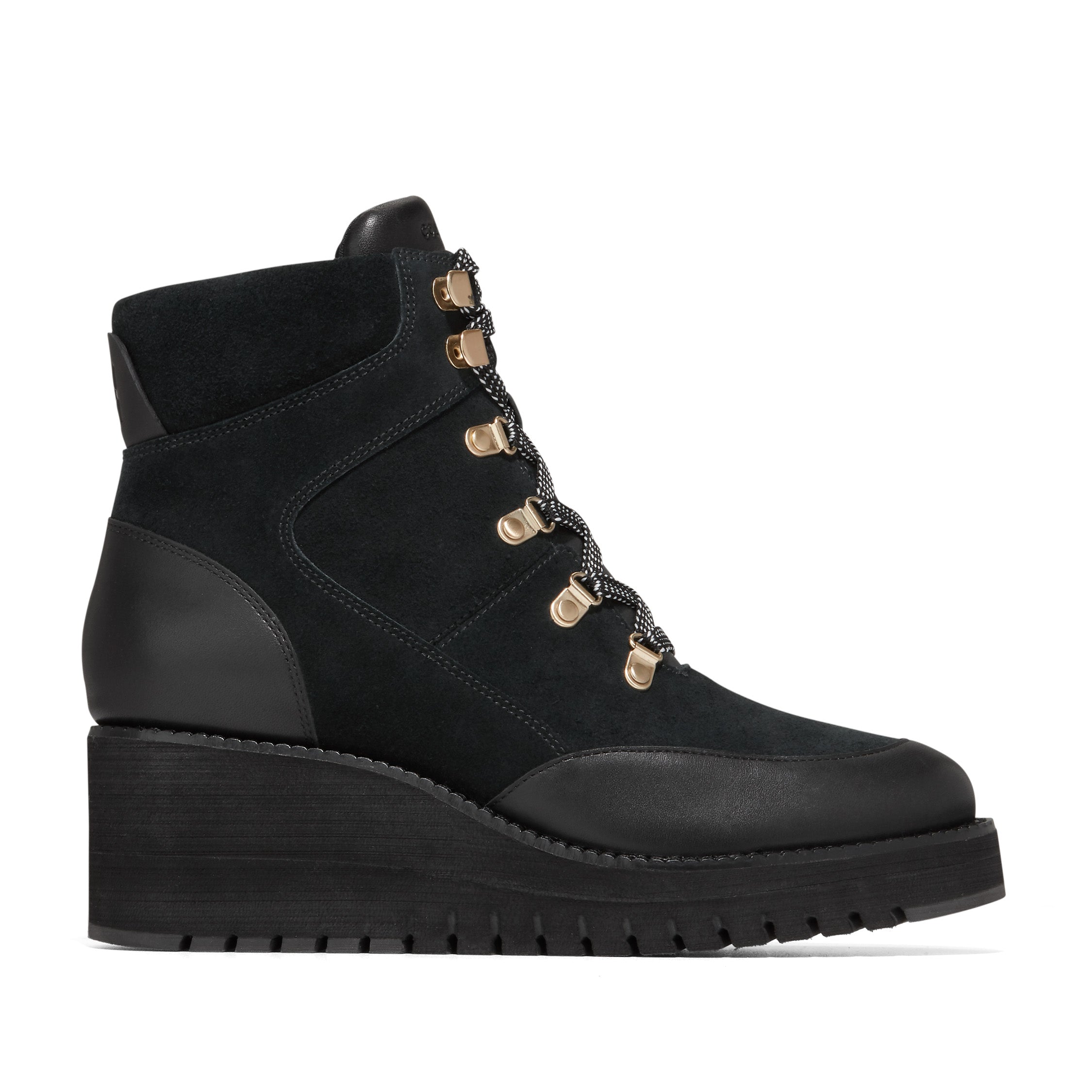 Wedge hiker boots hotsell