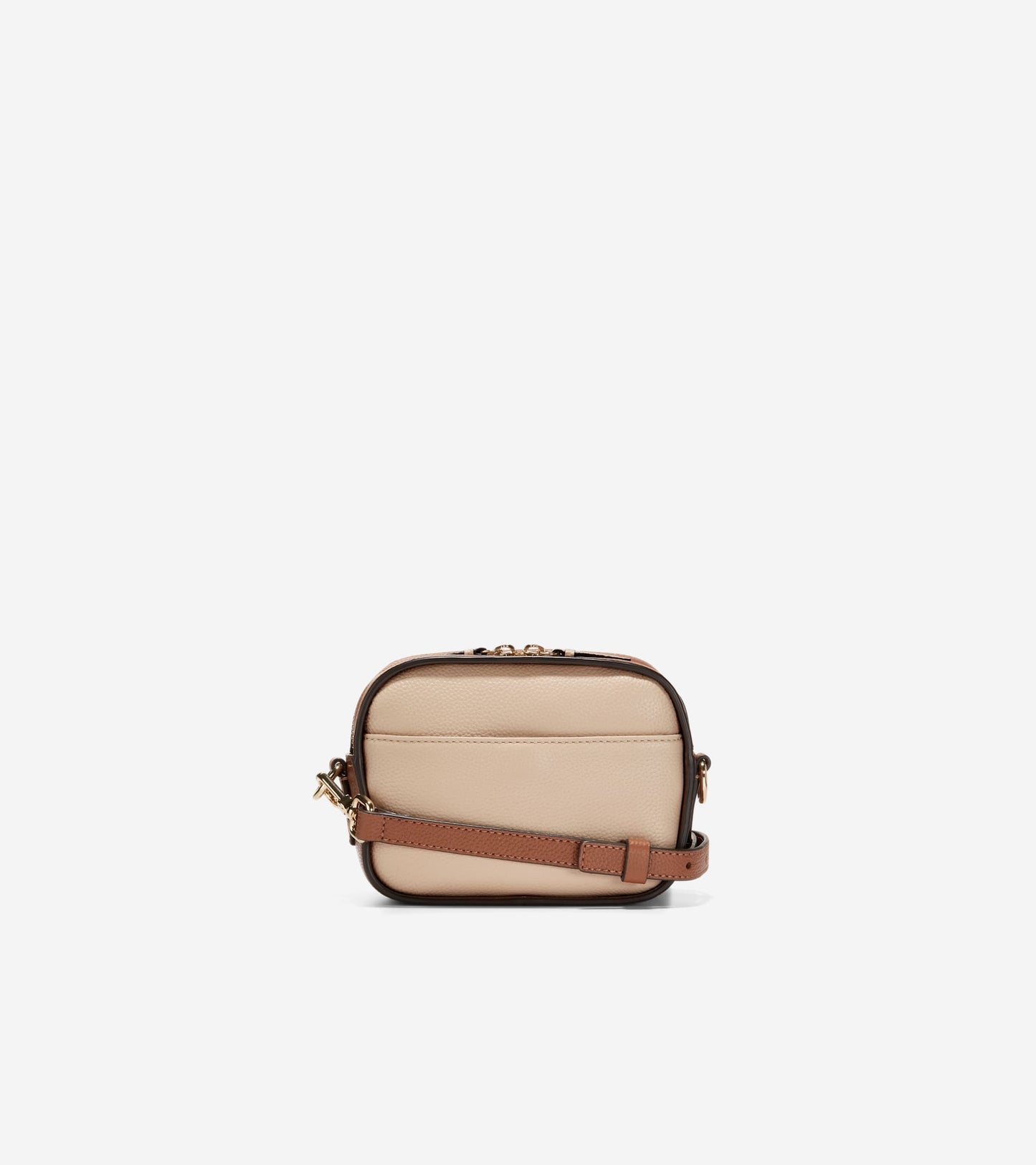 Essential Crossbody Camera Bag-British Tan-Oat