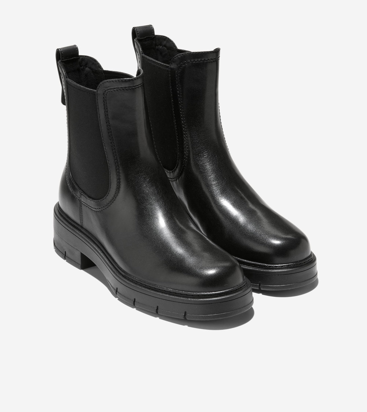 Women's Grand Flex Fenella Chelsea Waterproof Booties-Black