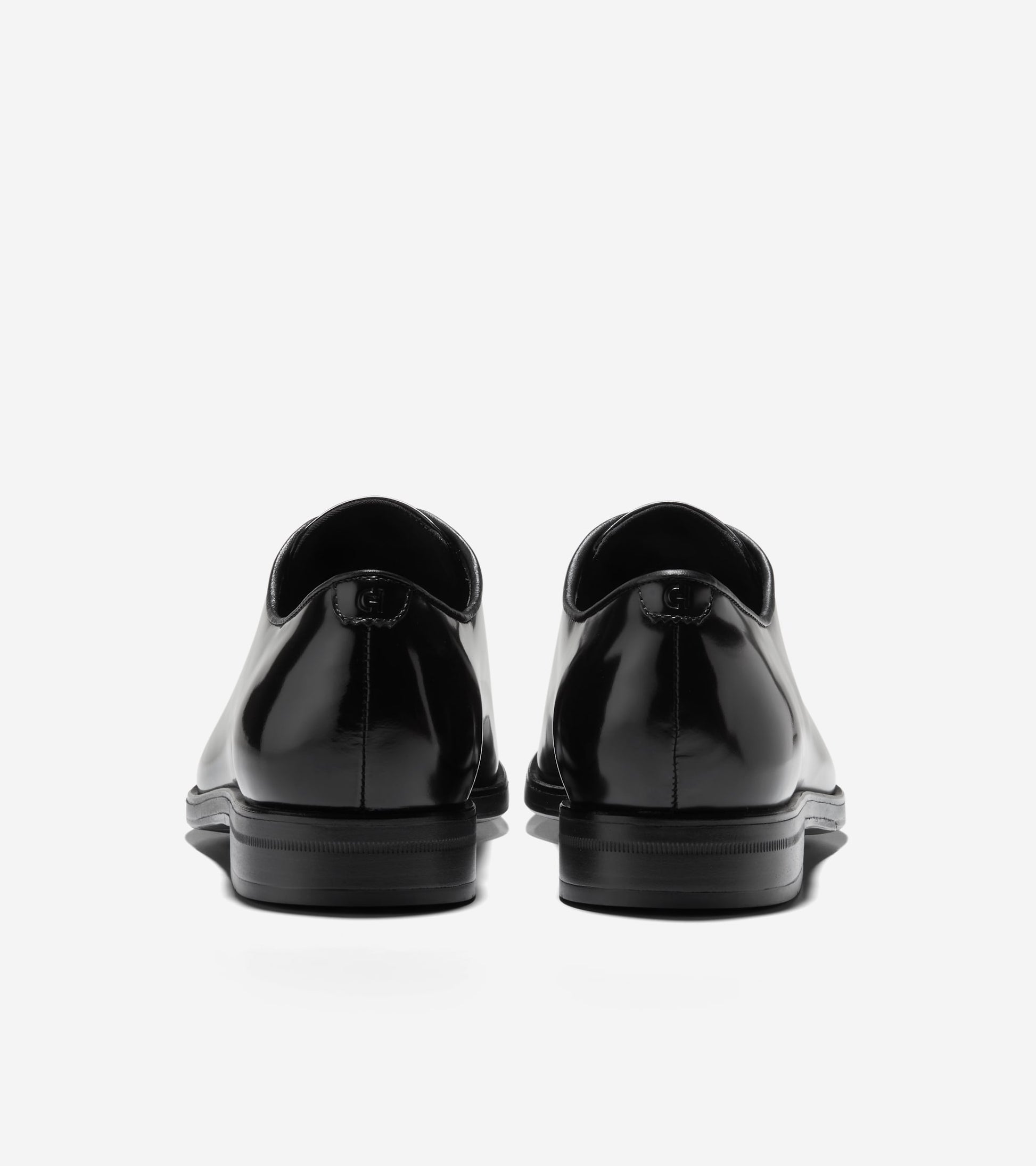 Men's Foster Grand Wholecut Oxfords-Black Box Leather