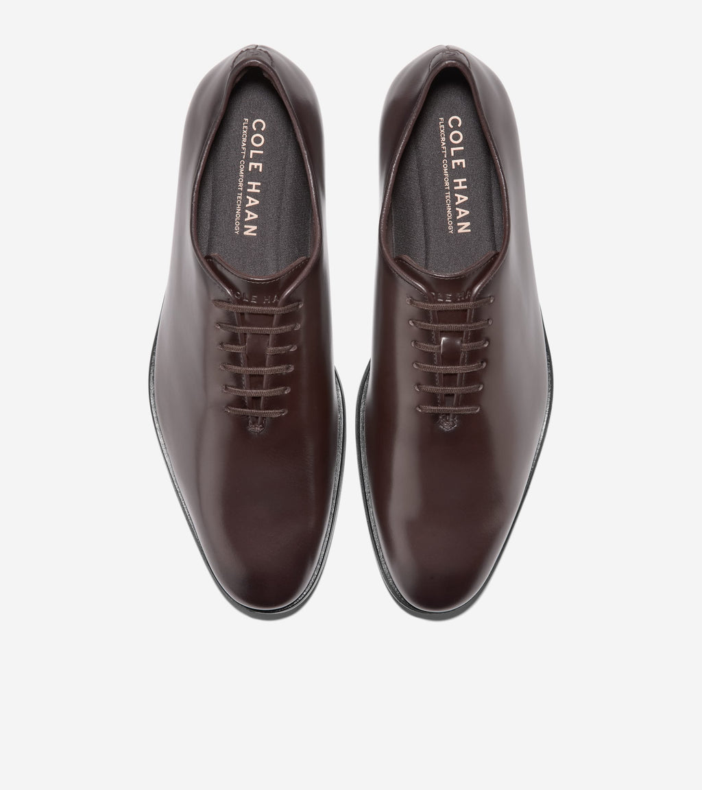 Men's Foster Grand Wholecut Oxfords-Madeira- Black