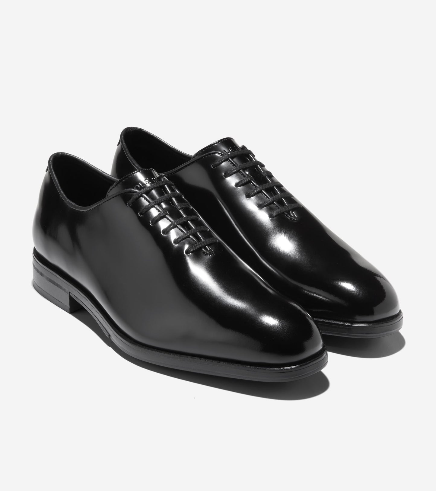 Men's Foster Grand Wholecut Oxfords-Black Box Leather