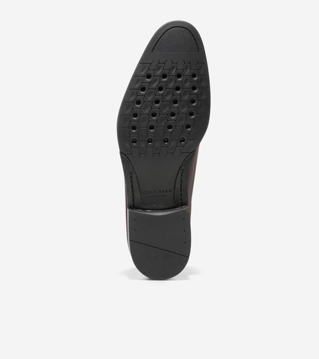 Men's Foster Grand Wholecut Oxfords-Madeira- Black