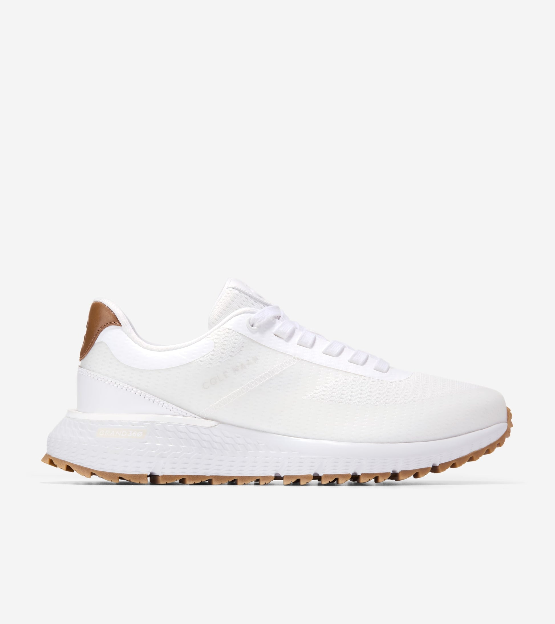 Men's Grand Crosscourt 20.4.7 Golf Shoes-White-Golden Honey