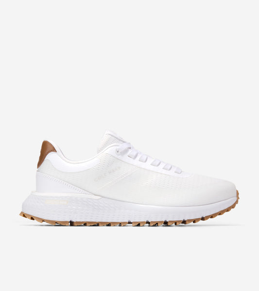 Men's Grand Crosscourt 20.4.7 Golf Shoes-White-Golden Honey