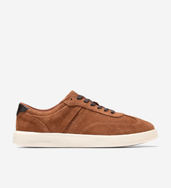 Men's Grand Crosscourt Hingham Sneakers-British Tan-Dark Chocolate