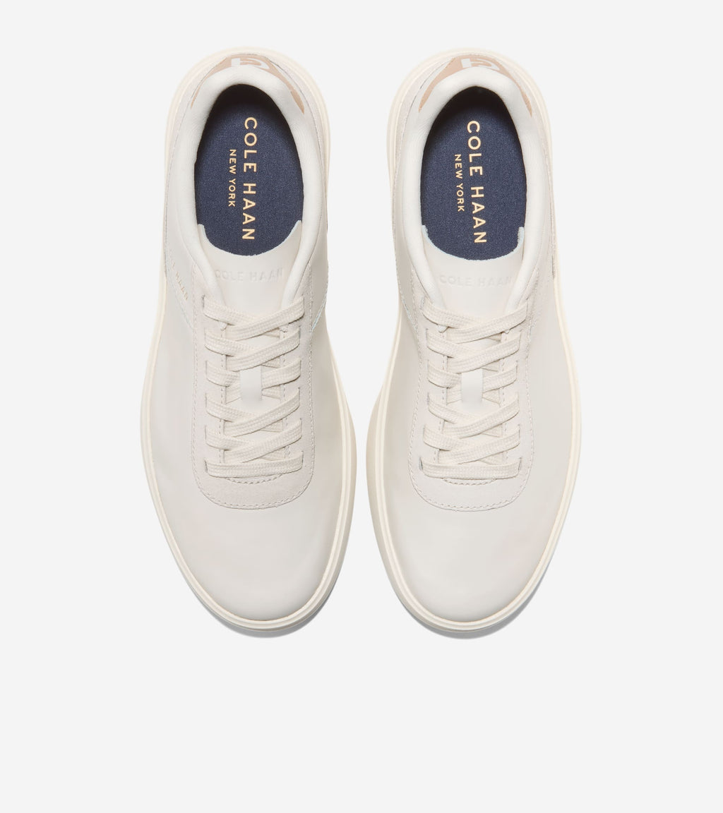 Men's Grand Crosscourt Packaway Sneakers-Ivory-Tuscan Sand