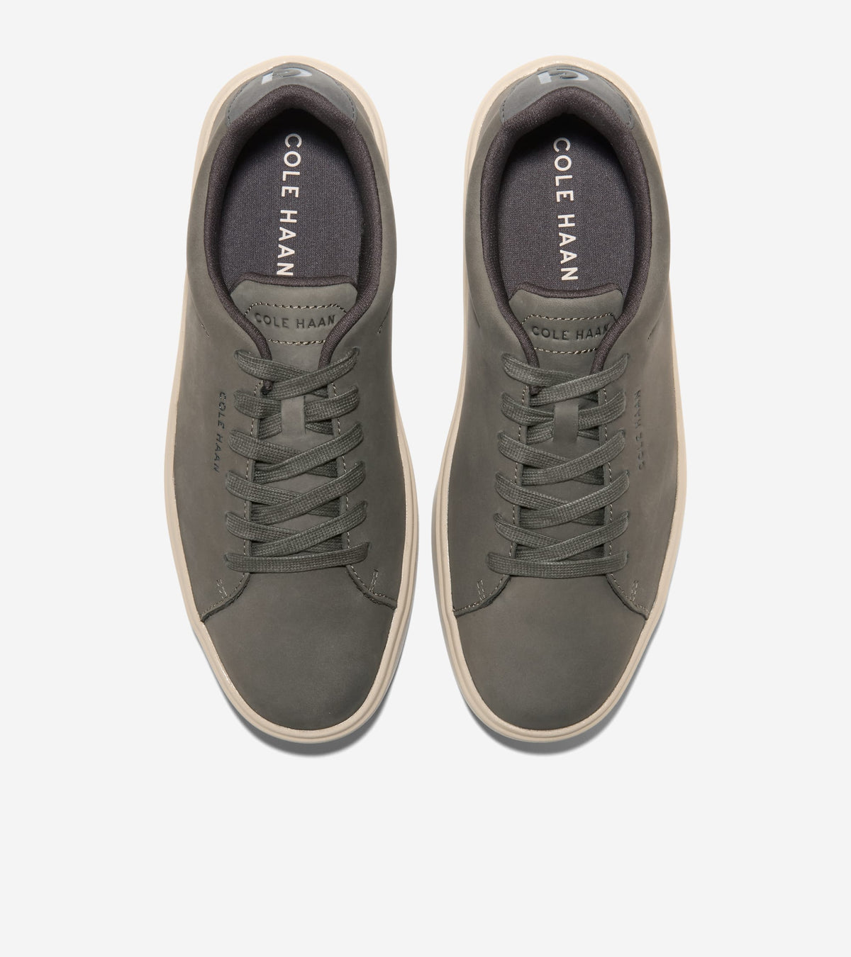 C41334:CH DEEP OLIVE NUBUCK / RAVEN / CH LT SESAME