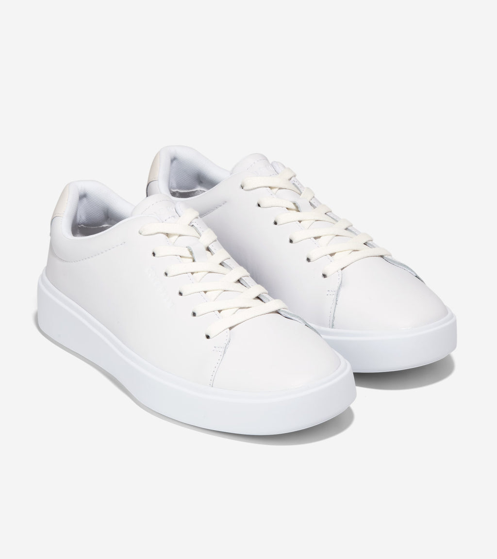 Men's Grand Crosscourt Traveler Sneakers-Optic White-Egret