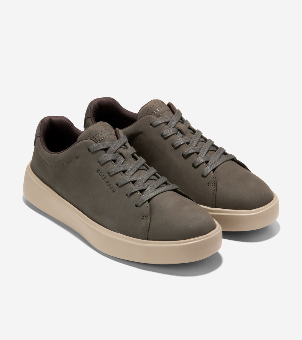C41334:CH DEEP OLIVE NUBUCK / RAVEN / CH LT SESAME