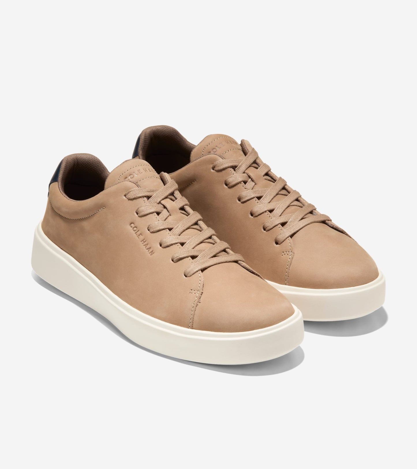 Men's Grand Crosscourt Traveler Sneakers-Dark Latte-Navy Blazer-Ivory