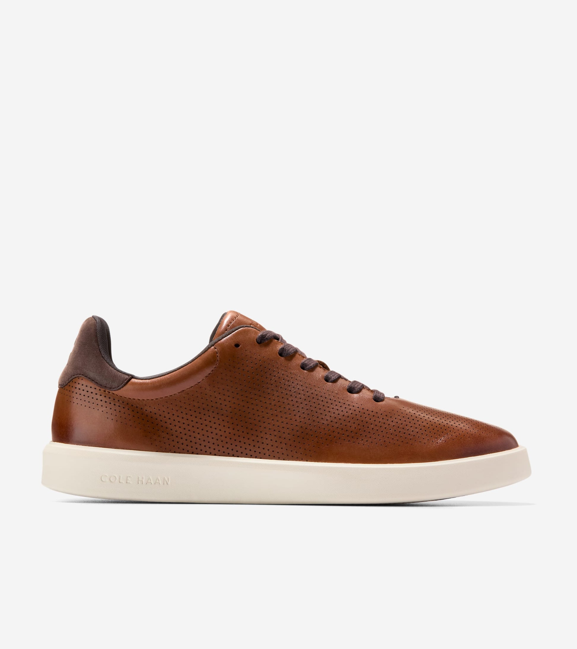 Men's Grand Crosscourt Daily Laser Sneakers-British Tan-Dark Chocolate