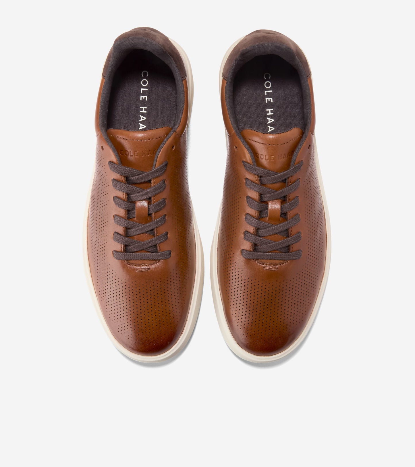 Men's Grand Crosscourt Daily Laser Sneakers-British Tan-Dark Chocolate