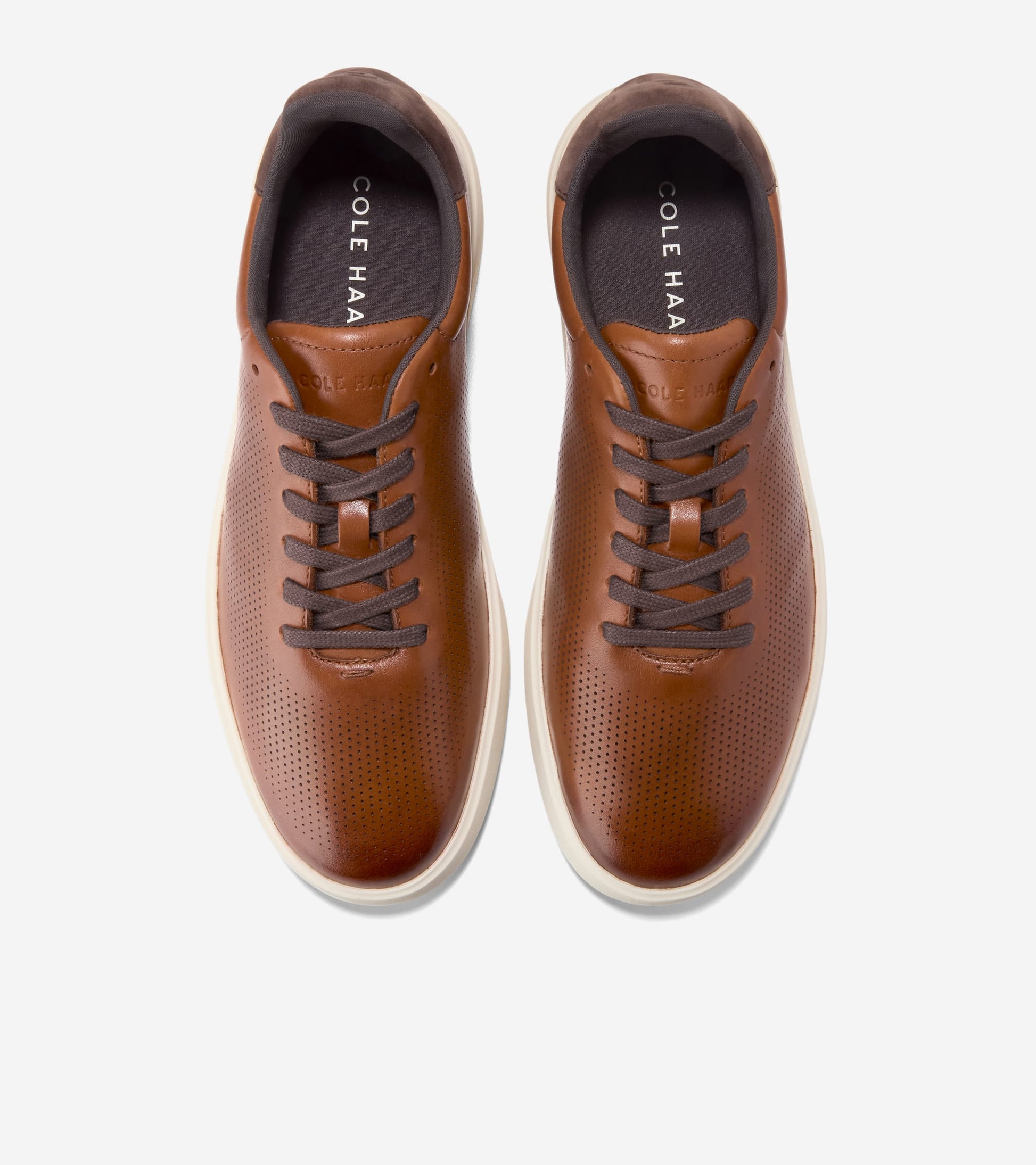 Men's Grand Crosscourt Daily Laser Sneakers-British Tan-Dark Chocolate