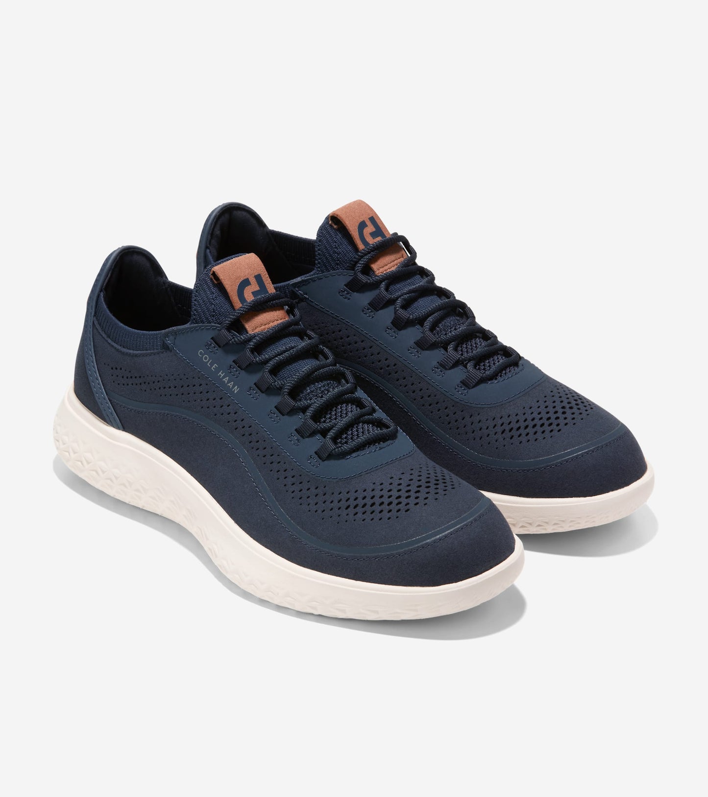 Men's Generation ZERØGRAND III Sneakers-Navy Blazer-British Tan-Ivory