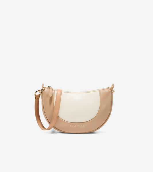 Women's Goldie Shoulder Crossbody Bag-Tuscan Sand-Ivory-Biscuit