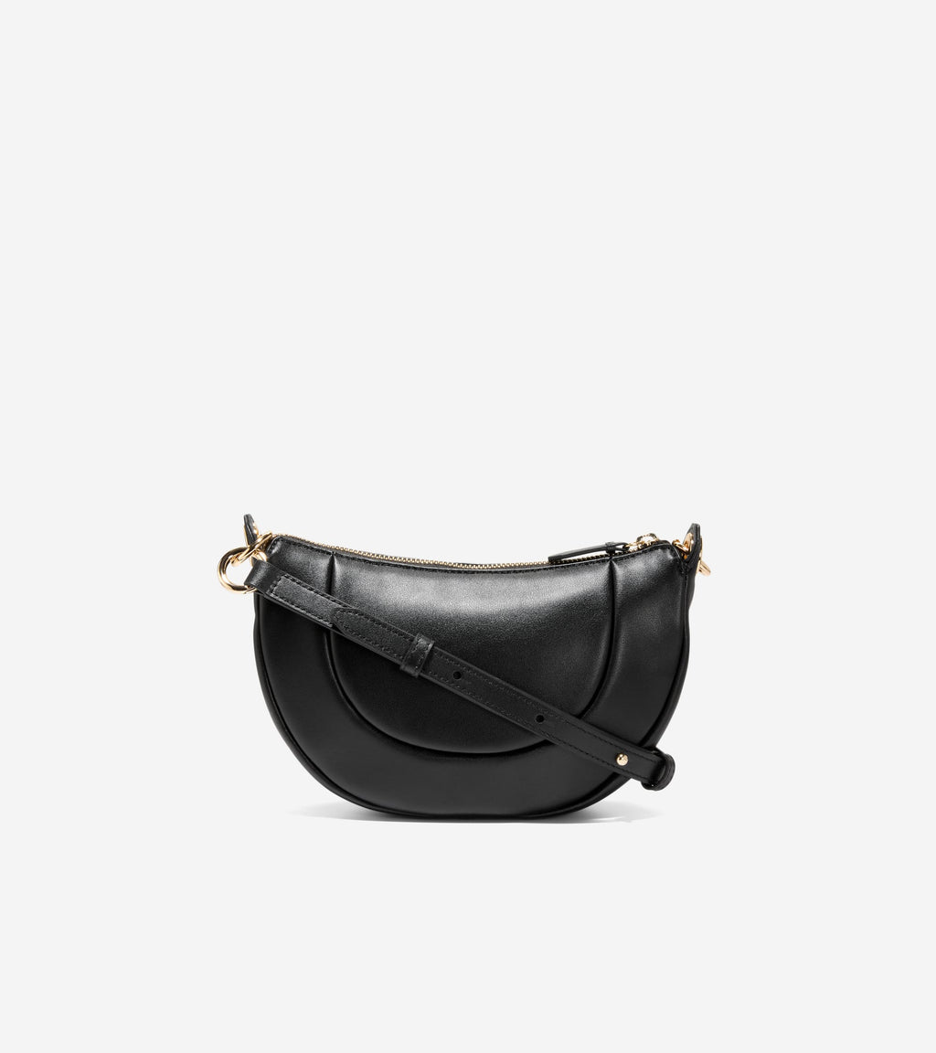 Women's Goldie Shoulder Crossbody Bag-Black