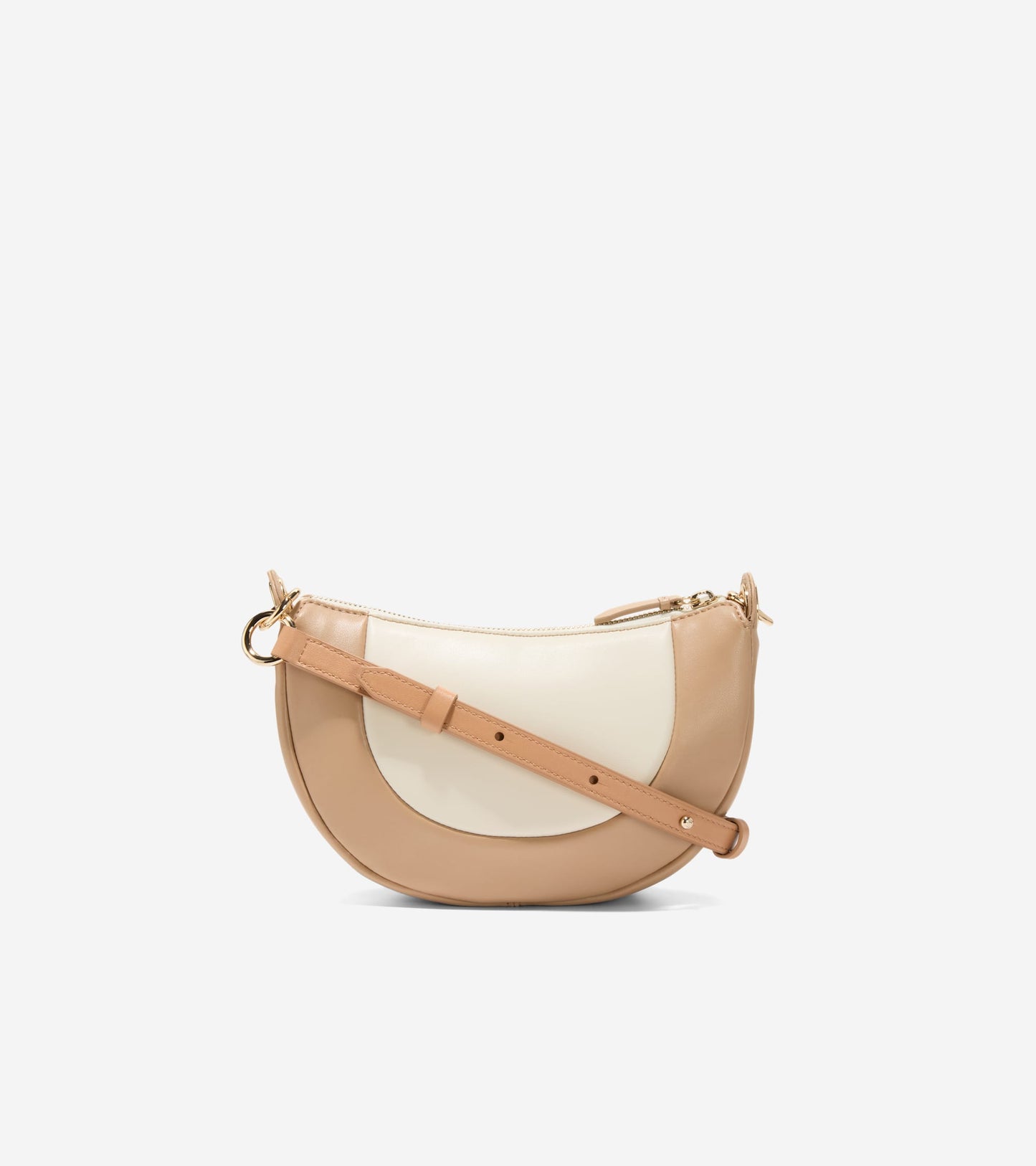Women's Goldie Shoulder Crossbody Bag-Tuscan Sand-Ivory-Biscuit