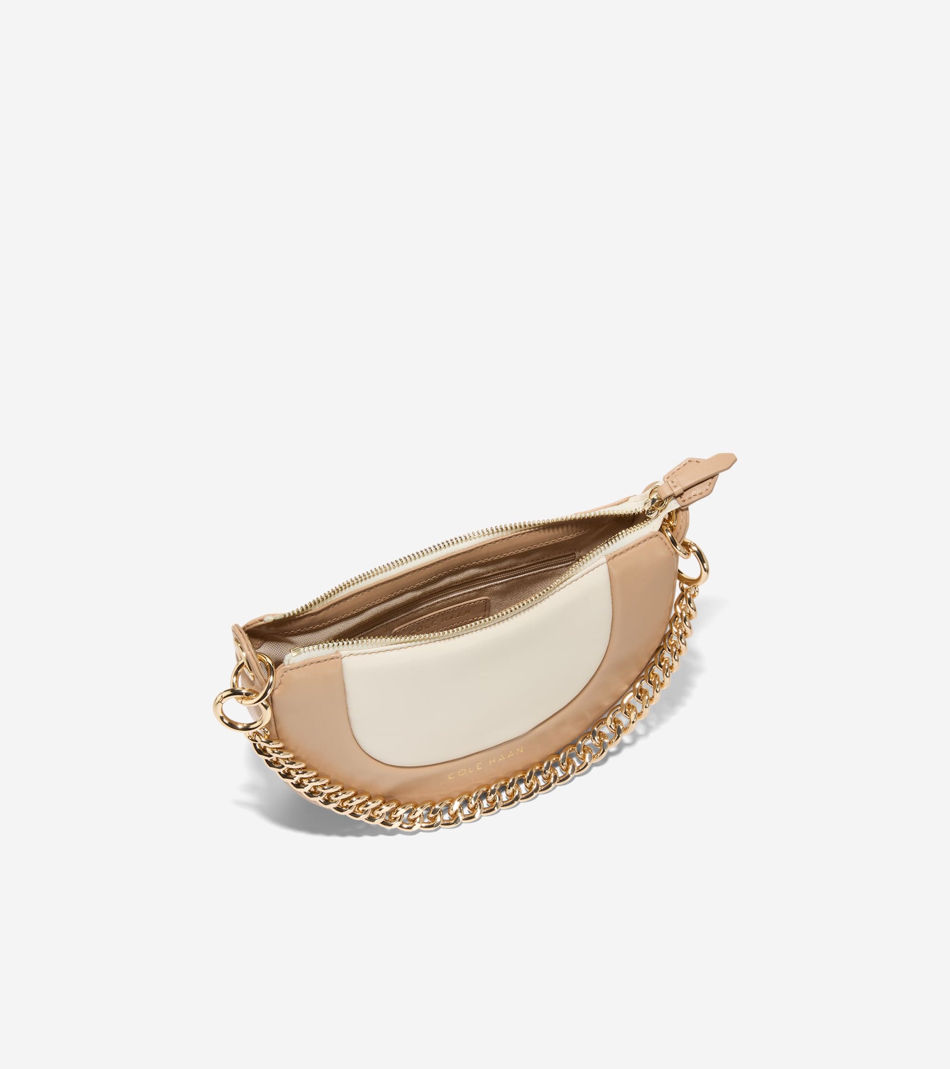 Women's Goldie Shoulder Crossbody Bag-Tuscan Sand-Ivory-Biscuit