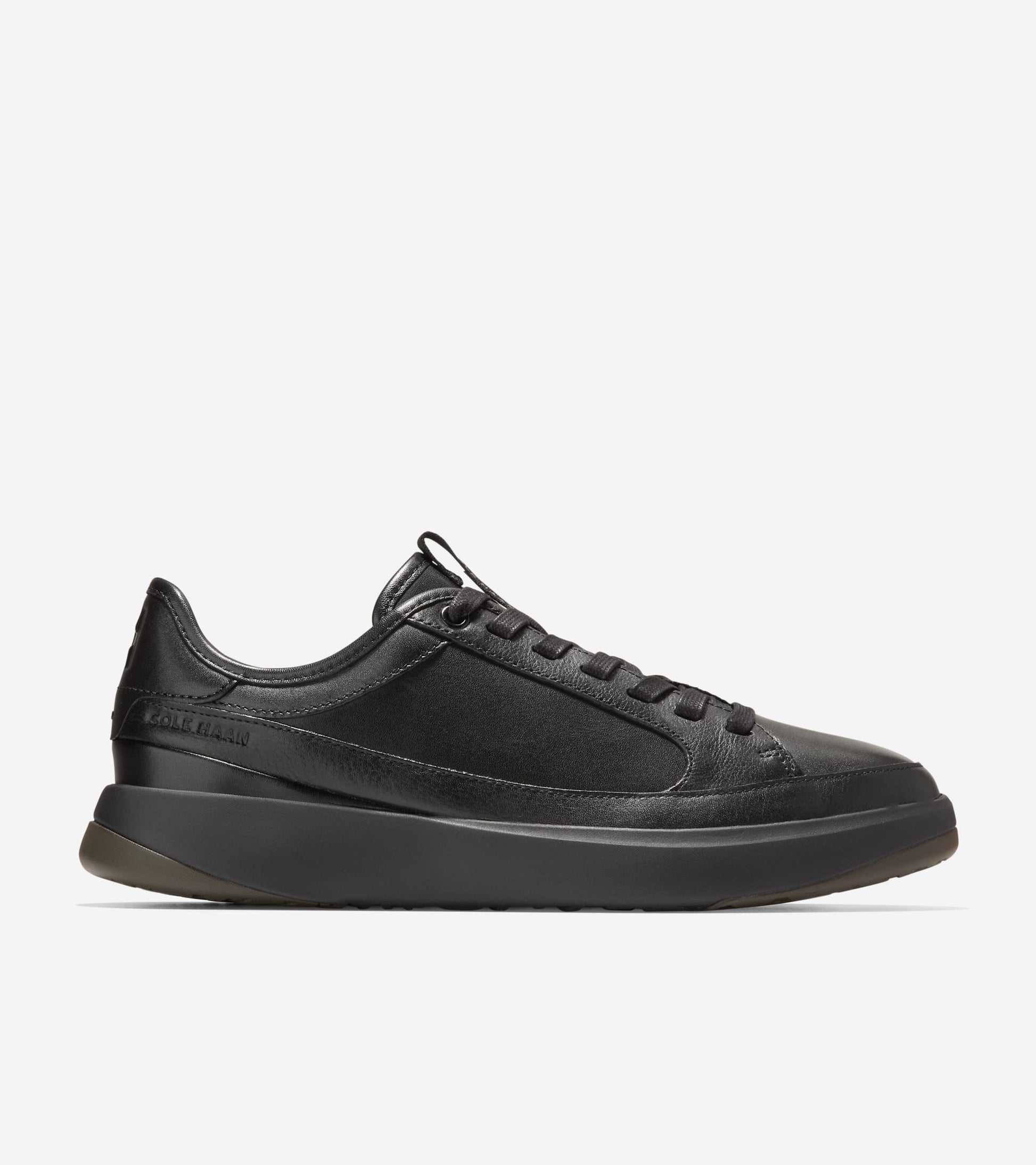 Men's GrandPrø All-Day Court Leather Sneakers-Black