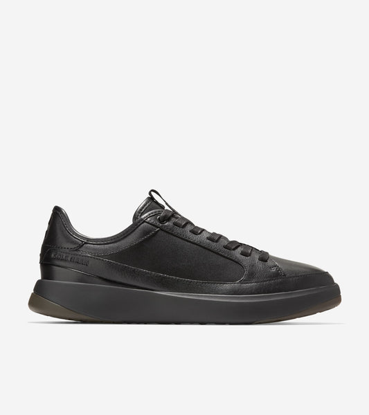 Men's GrandPrø All-Day Court Leather Sneakers-Black