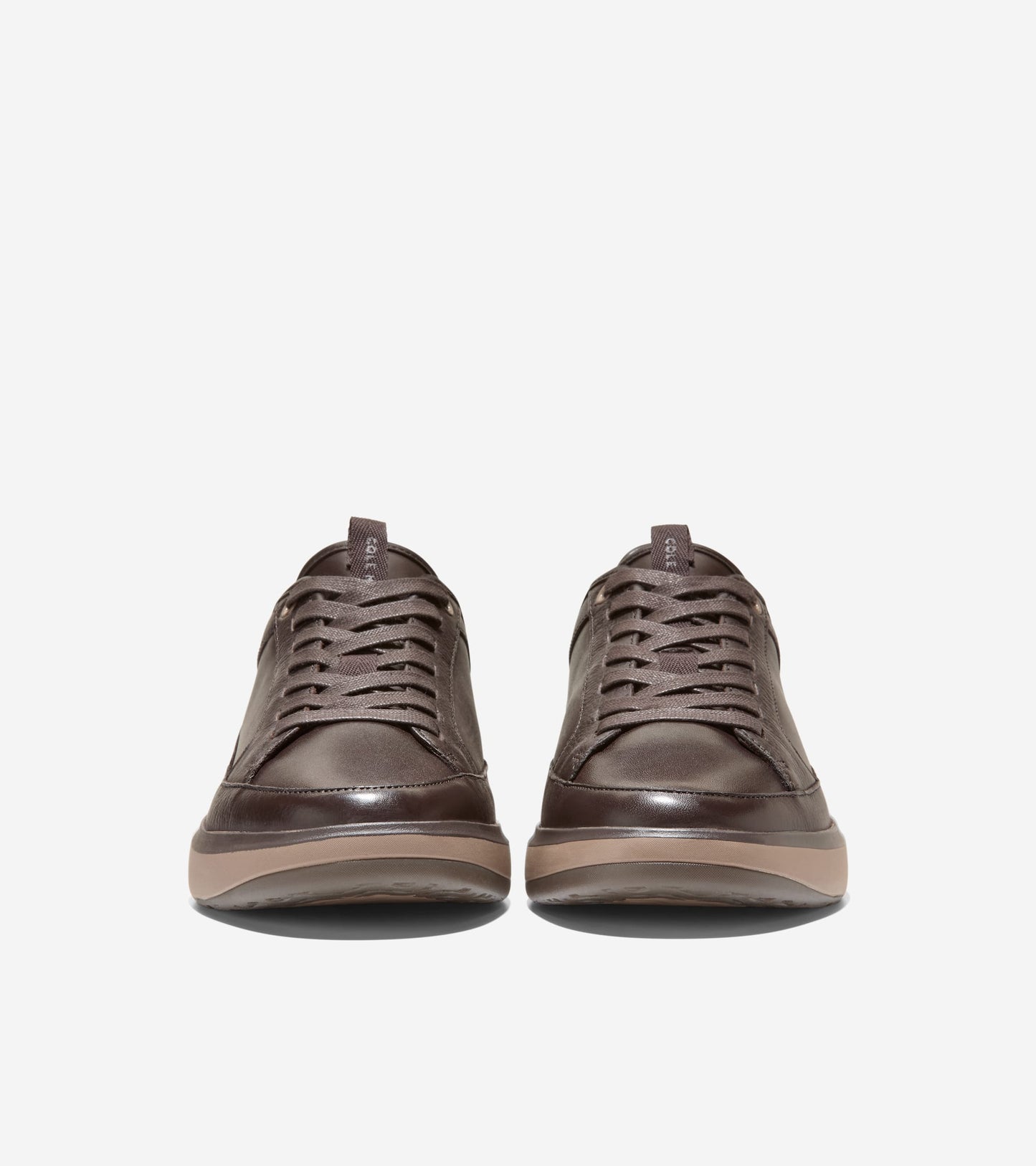 Men's GrandPrø All-Day Court Leather Sneakers-Dark Chocolate-MadeiraDark Chocolate-Madeira-Irish Coffee