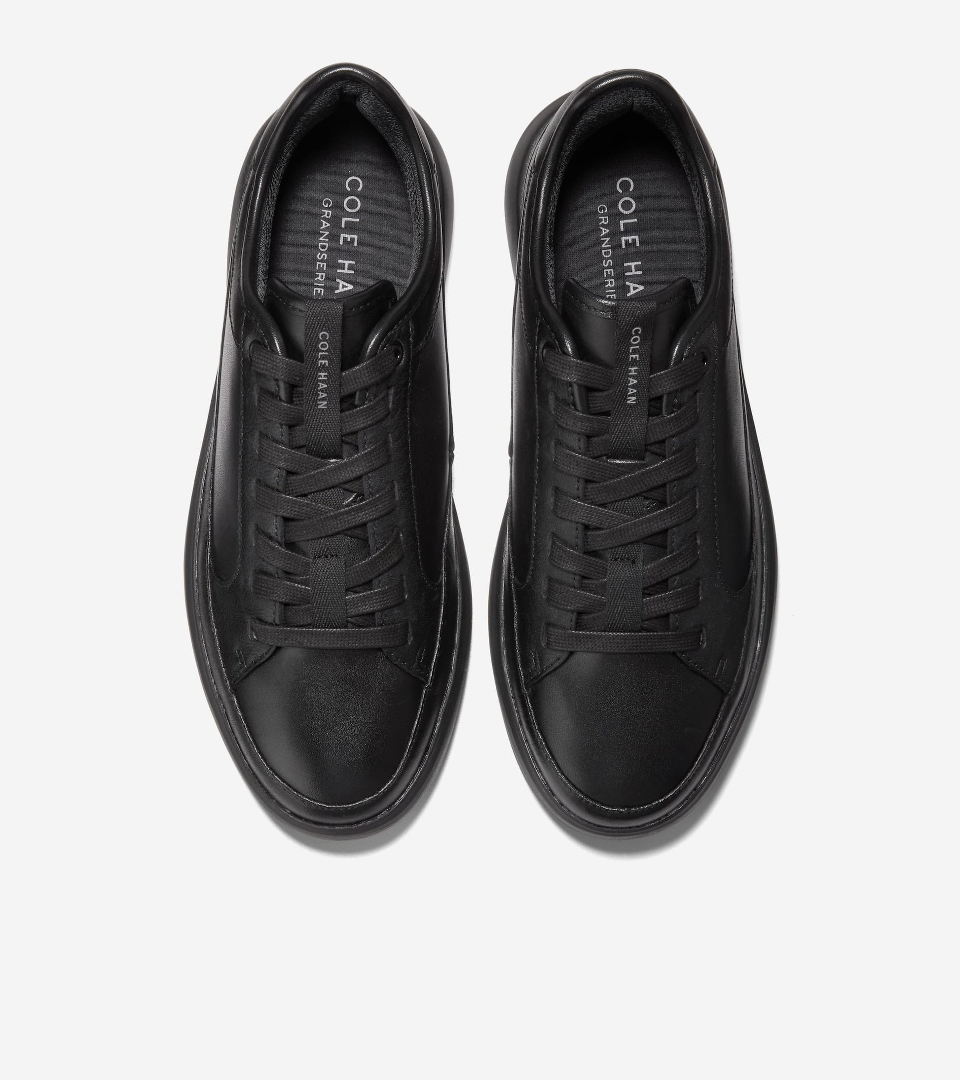 Men's GrandPrø All-Day Court Leather Sneakers-Black