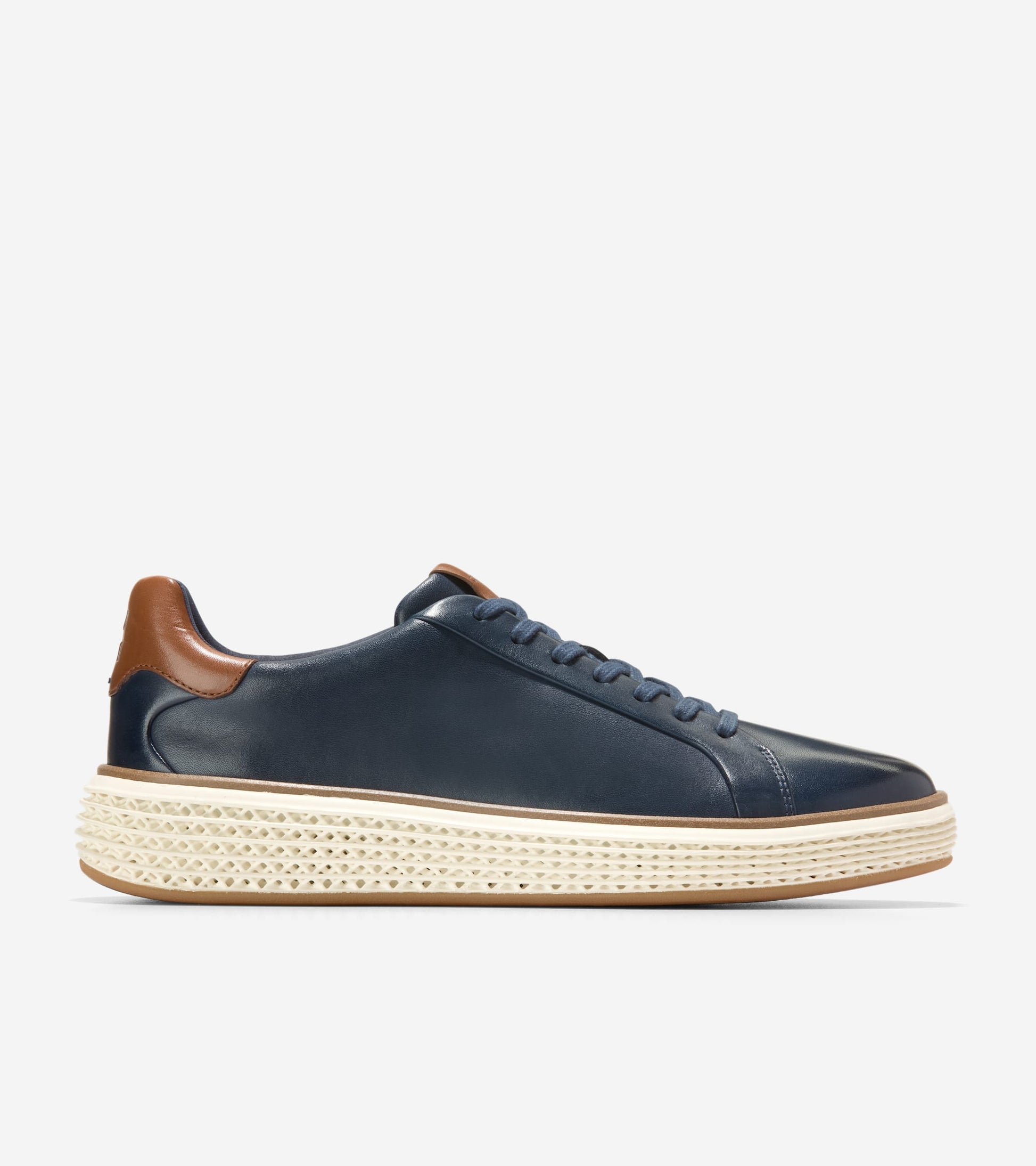 Men's GrandPrø SkyWeave™ Court Sneakers-Navy Blazer-British Tan-Ivory