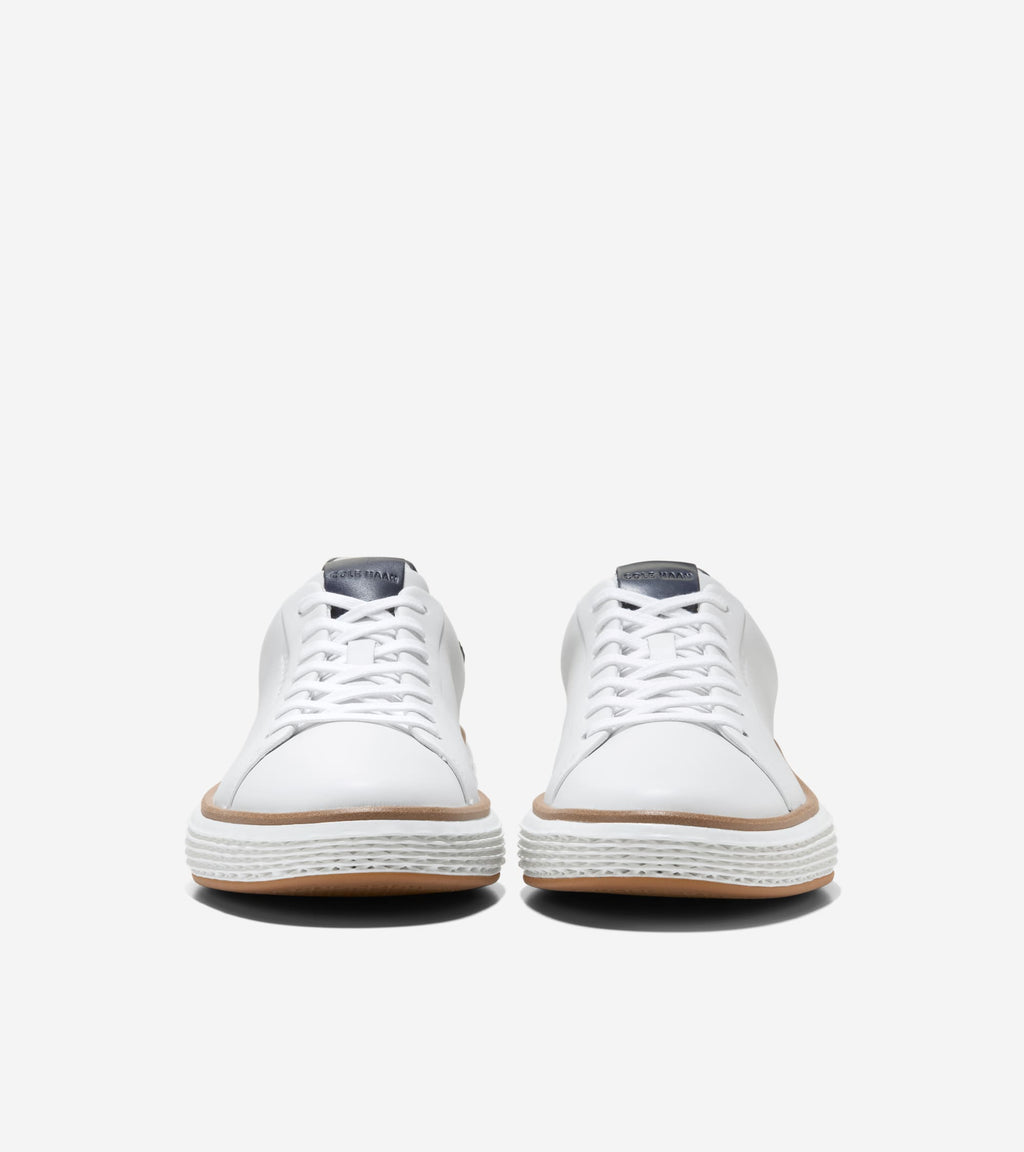 Men's GrandPrø SkyWeave™ Court Sneakers-Optic White-Midnight Moon