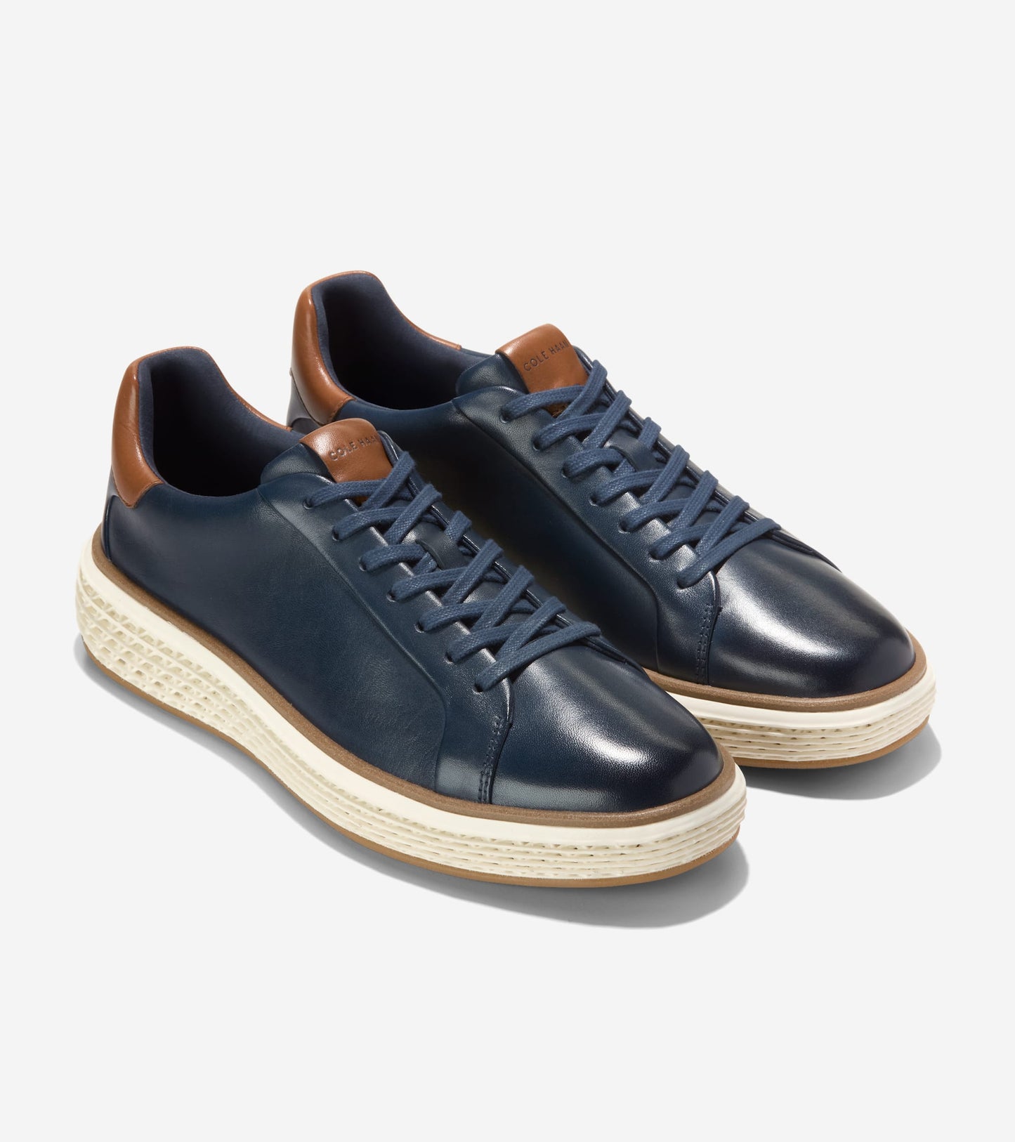 Men's GrandPrø SkyWeave™ Court Sneakers-Navy Blazer-British Tan-Ivory