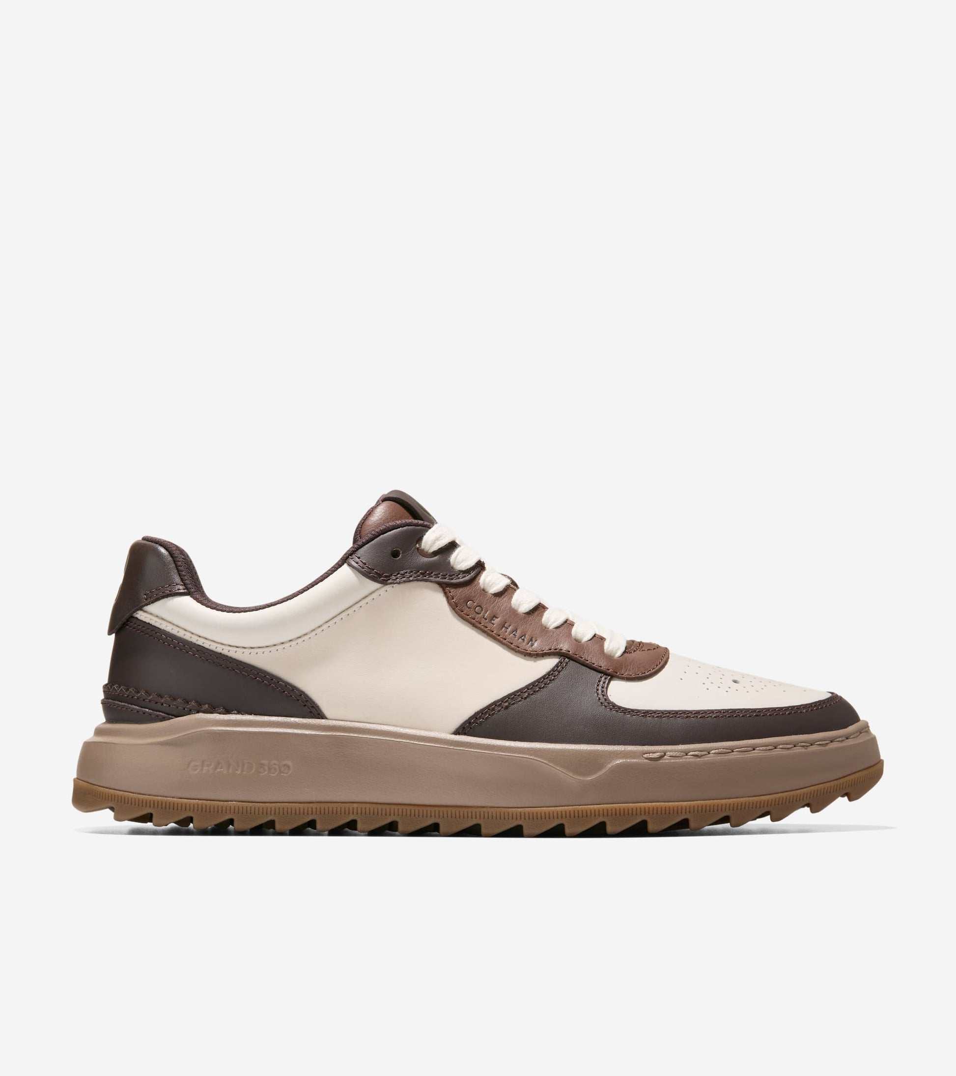 Men's GrandPrø Crossover Golf Shoes-Ivory-Madeira-Irish Coffee