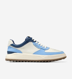 Men's GrandPrø Crossover Golf Shoes-Ivory-Navy Blazer