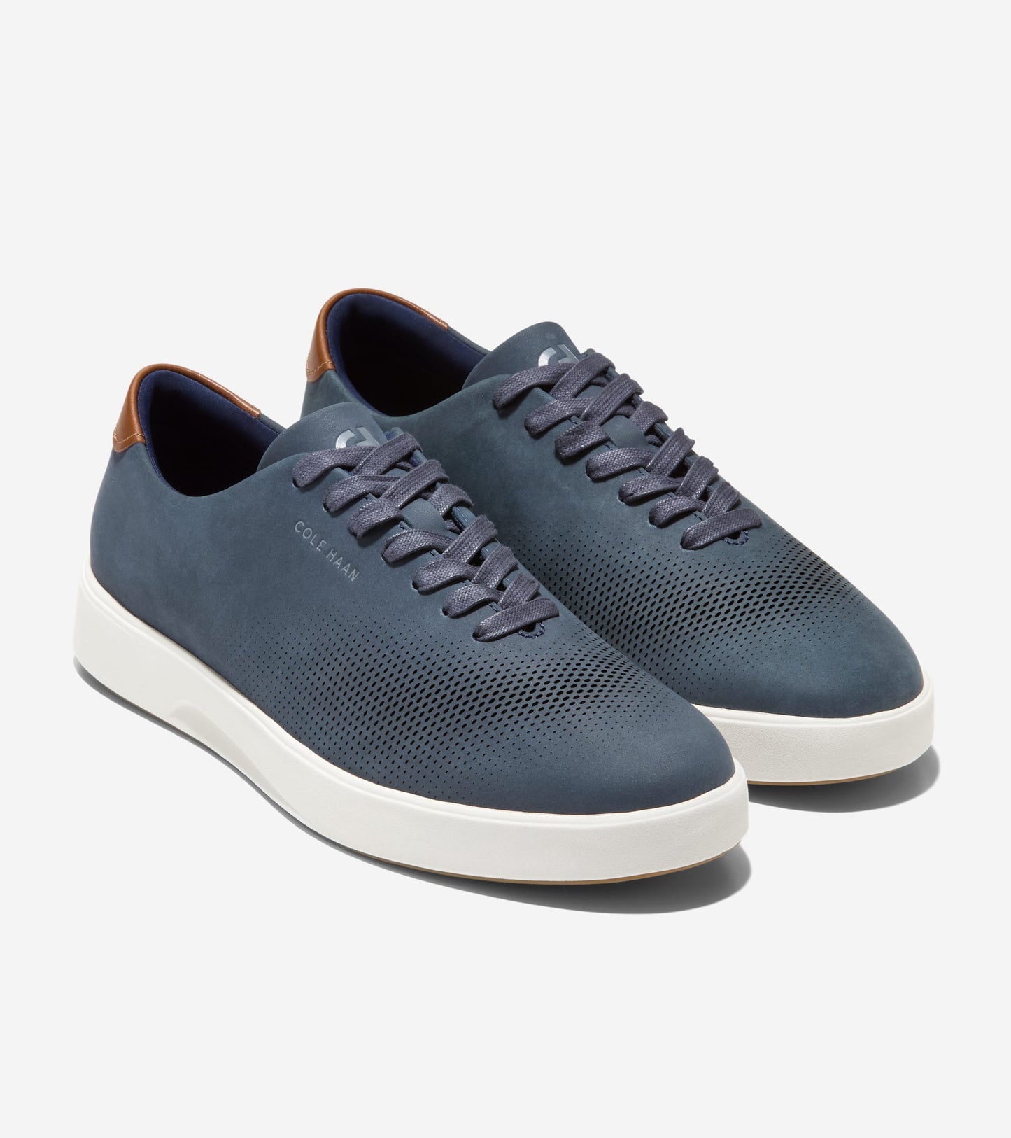 Men's GrandPrø CitySpectre Laser Sneakers-Navy Blazer-British Tan-Ivory