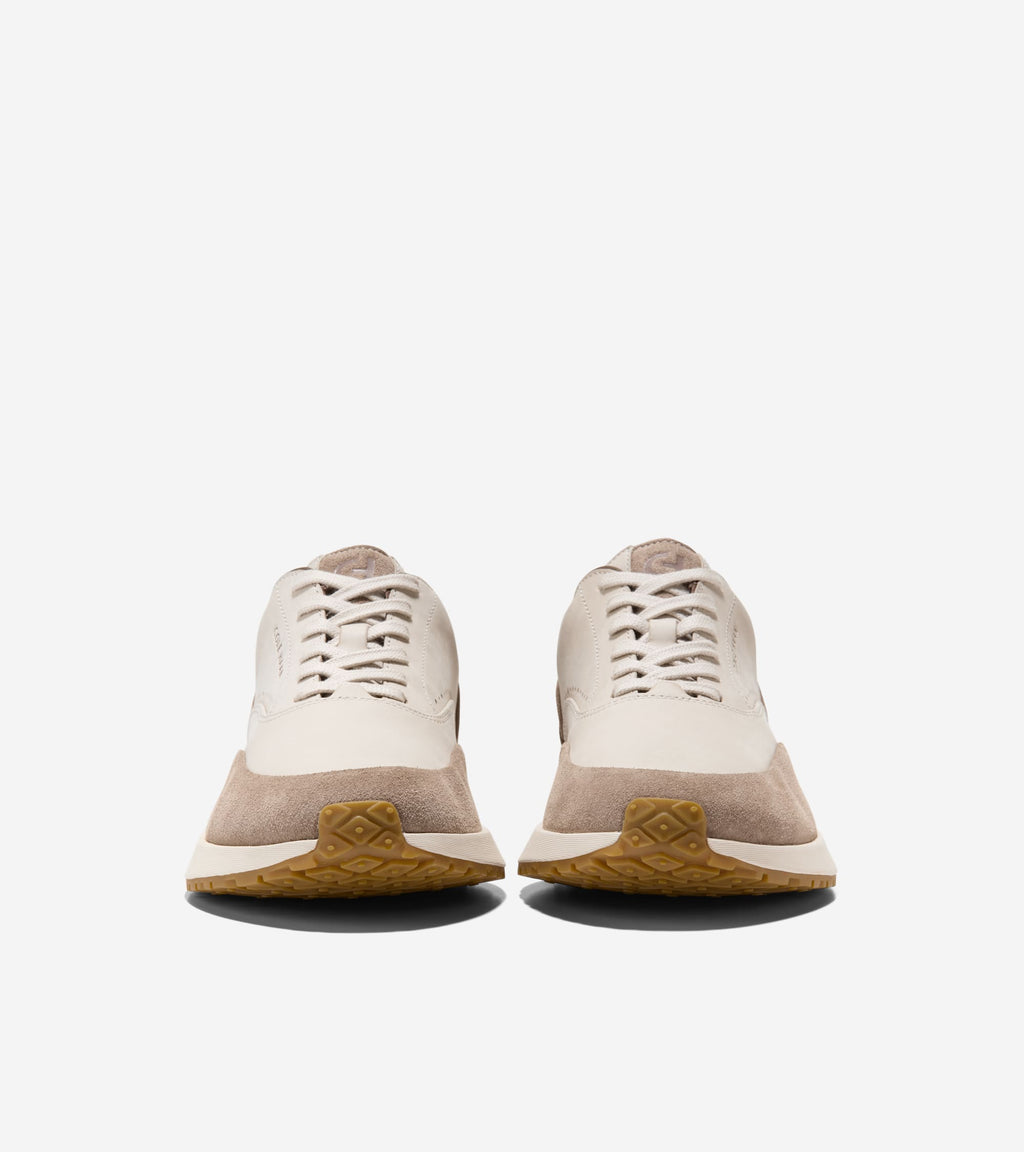 Men's GrandPrø Luxe Mile Sneakers-Pumice Stone-Irish Coffee