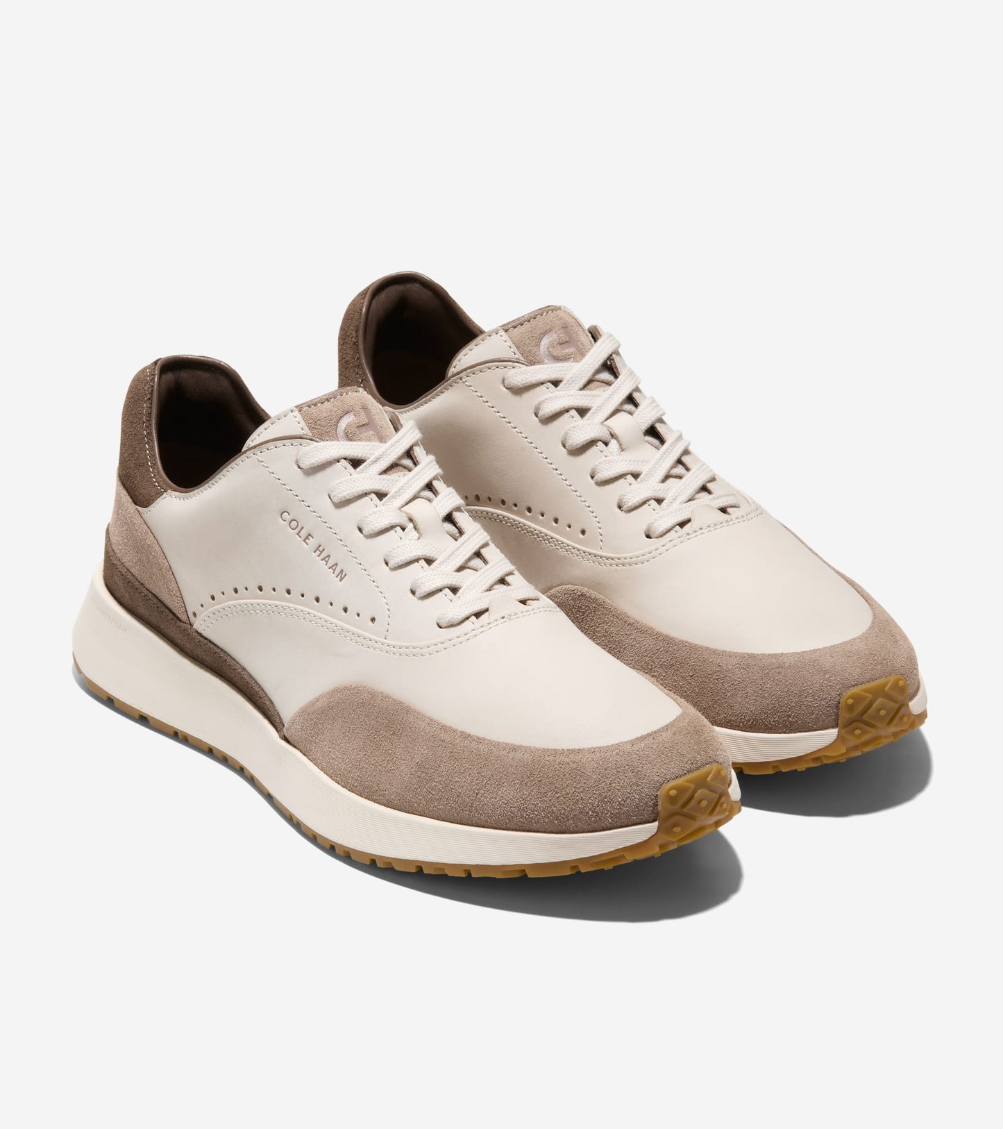 Men's GrandPrø Luxe Mile Sneakers-Pumice Stone-Irish Coffee