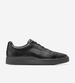 Men's GrandPrø Luxe Slip-On Sneakers-Black