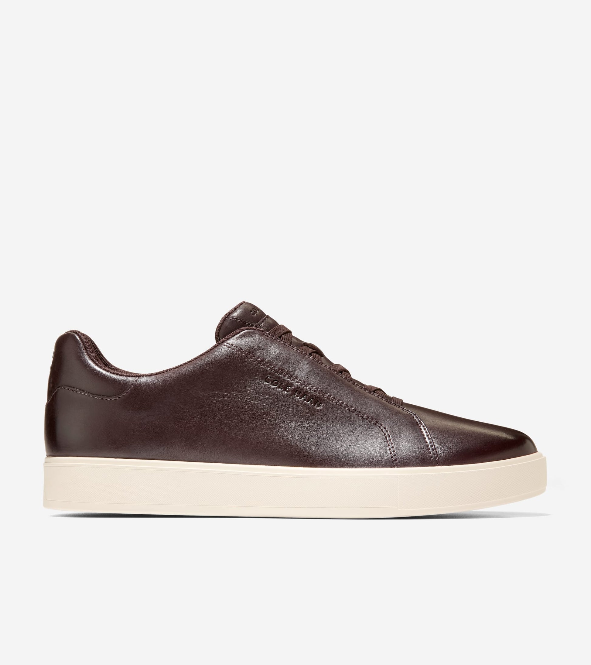 Men's Grandprø Luxe Slip-On Sneakers-Dark Chocolate-Ivory