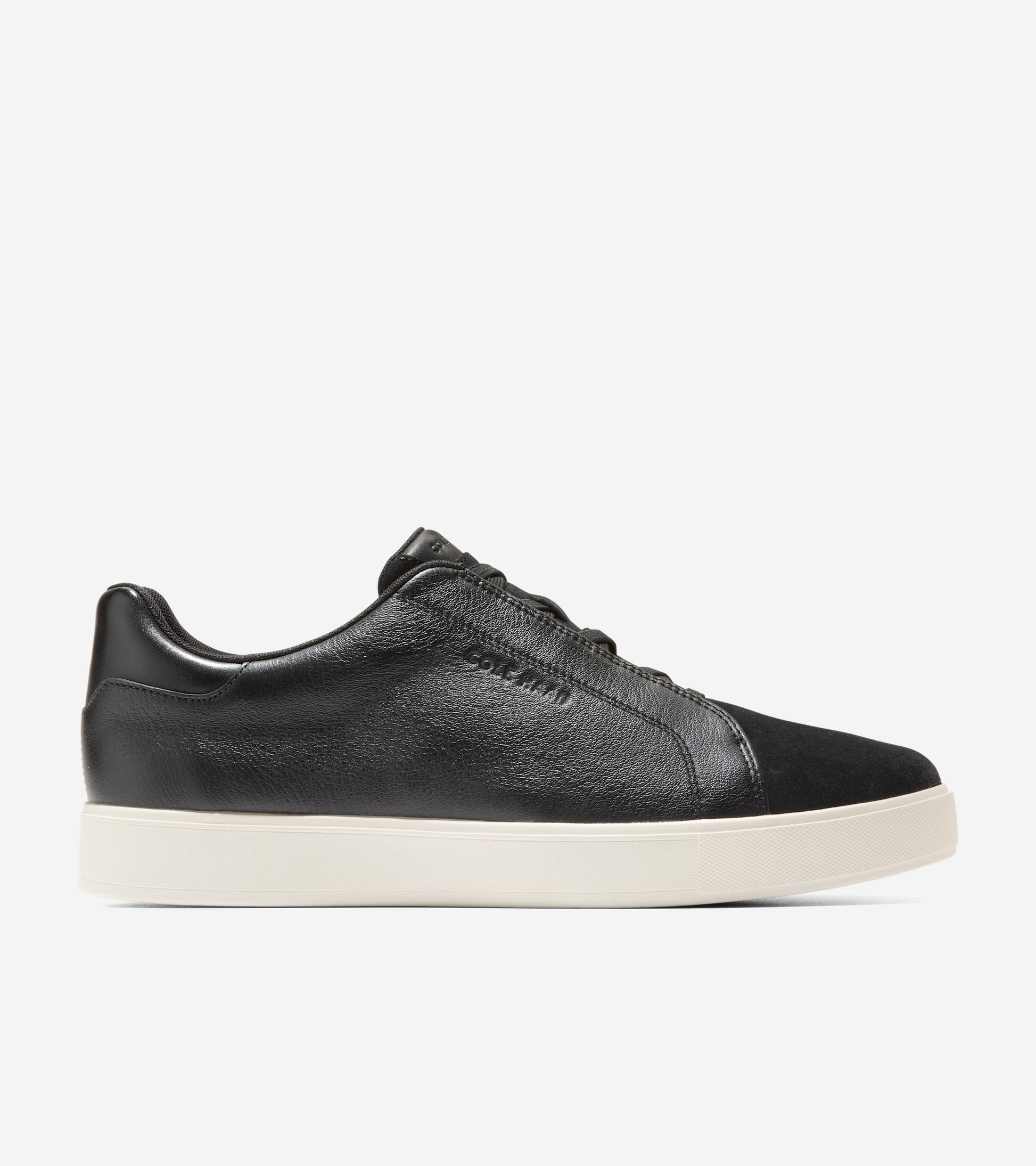Men's GrandPrø Luxe Slip-On Sneakers-Black-Ivory
