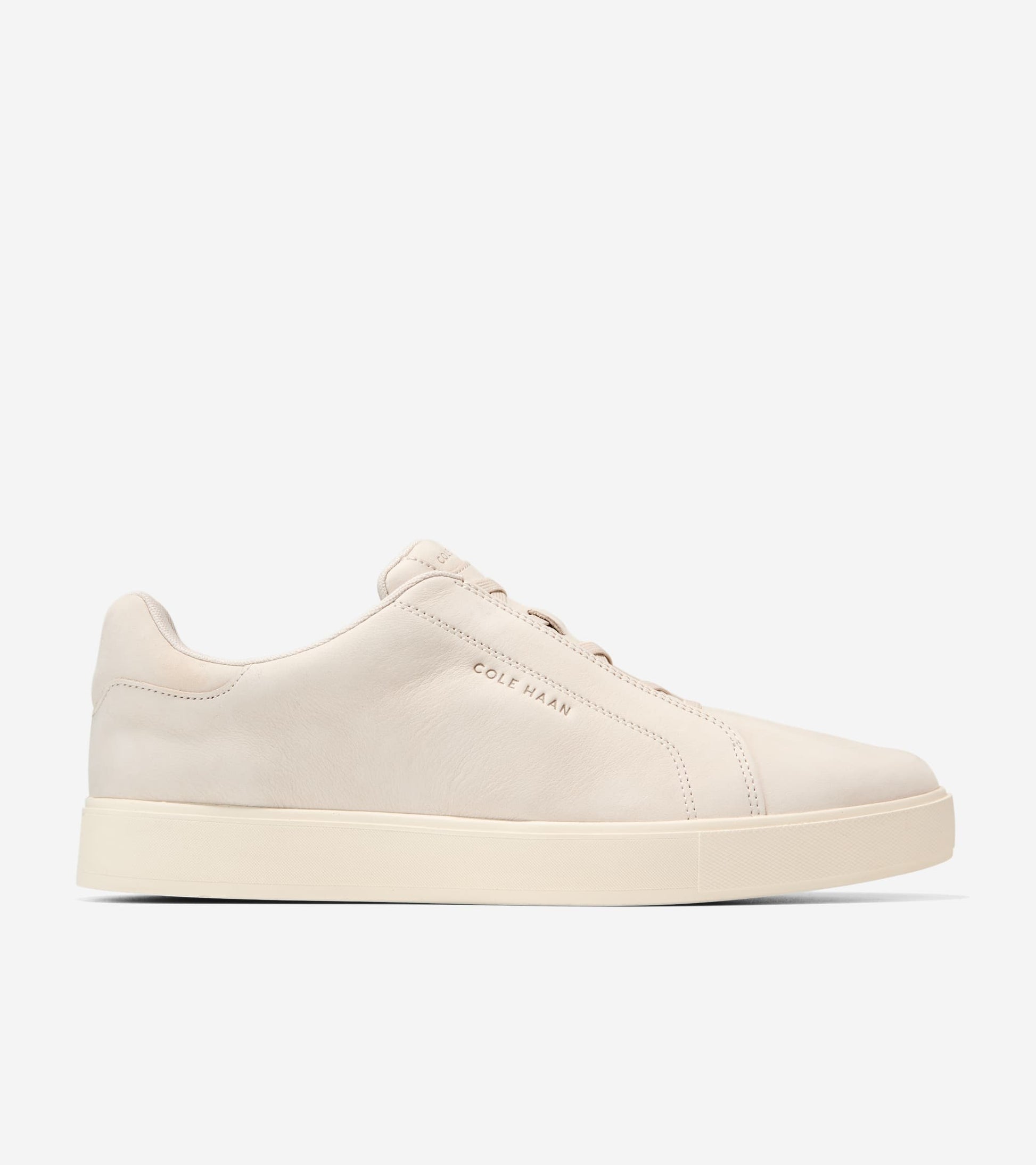 Men's GrandPrø Luxe Slip-On Sneakers-Pumice Stone-Ivory