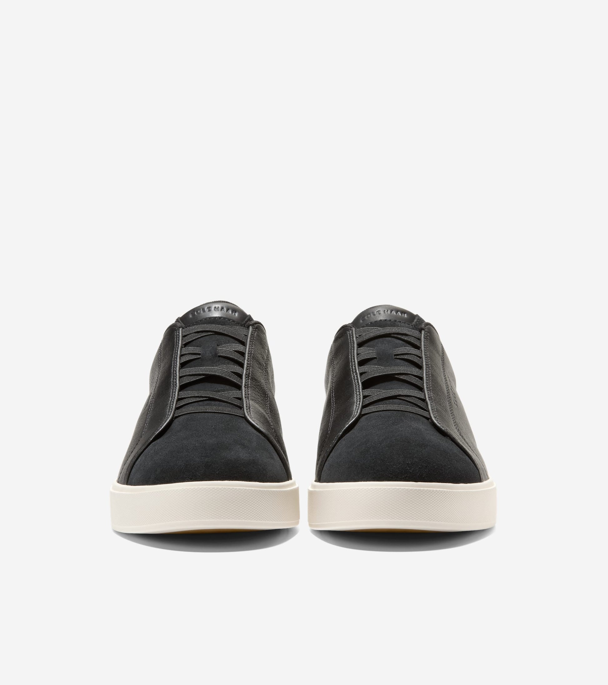 Men's GrandPrø Luxe Slip-On Sneakers-Black-Ivory