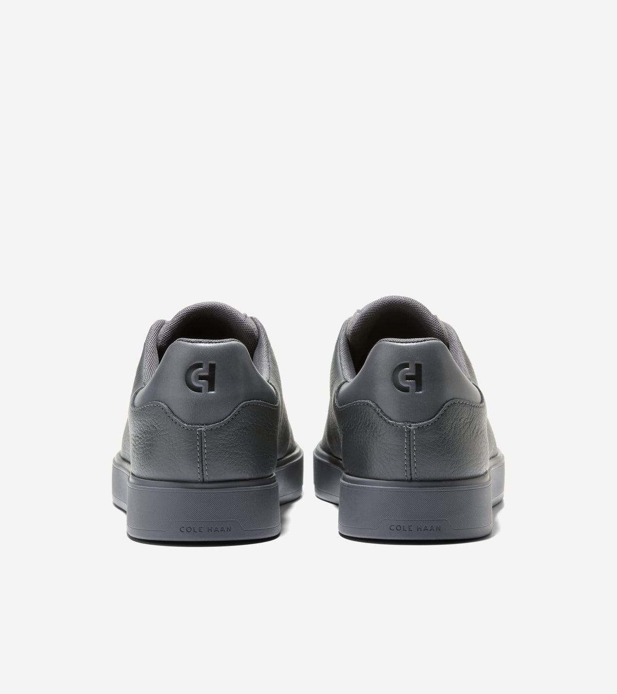 Men's GrandPrø Luxe Slip-On Sneakers-Gray Pinstripe