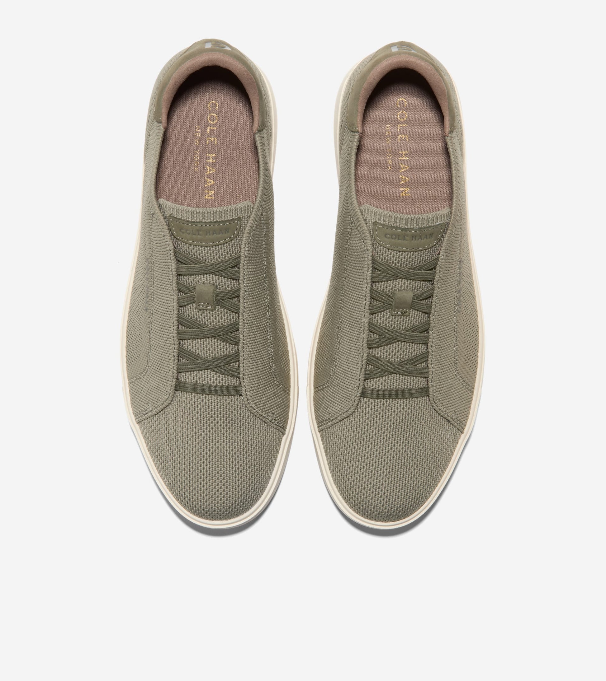Men's GrandPrø Luxe Slip-On Stitchlite™ Sneakers-Dusty Olive-Ivory