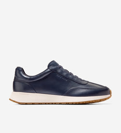 Men's GrandPrø Luxe Mile Slip-On Sneakers-Navy Blazer-Ivory-Gum
