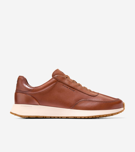 Men's GrandPrø Luxe Mile Slip-On Sneakers-British Tan-Ivory-Gum