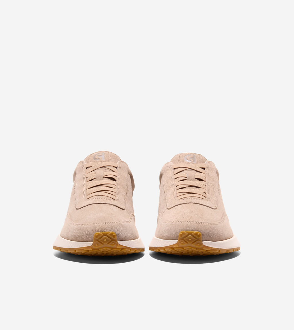 Men's GrandPrø Luxe Mile Slip-On Sneakers-Birch Beige-Ivory-Gum