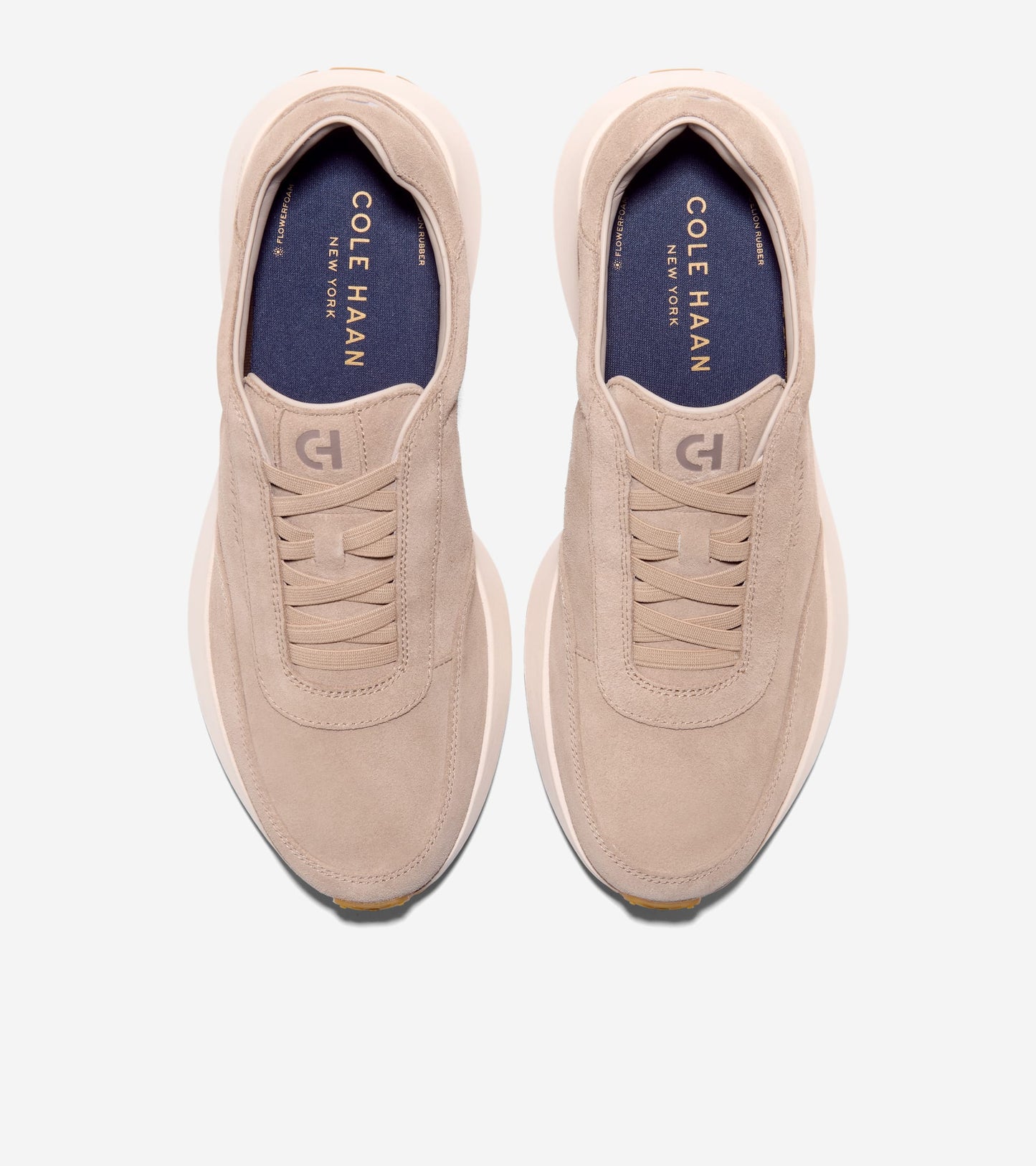 Men's GrandPrø Luxe Mile Slip-On Sneakers-Birch Beige-Ivory-Gum