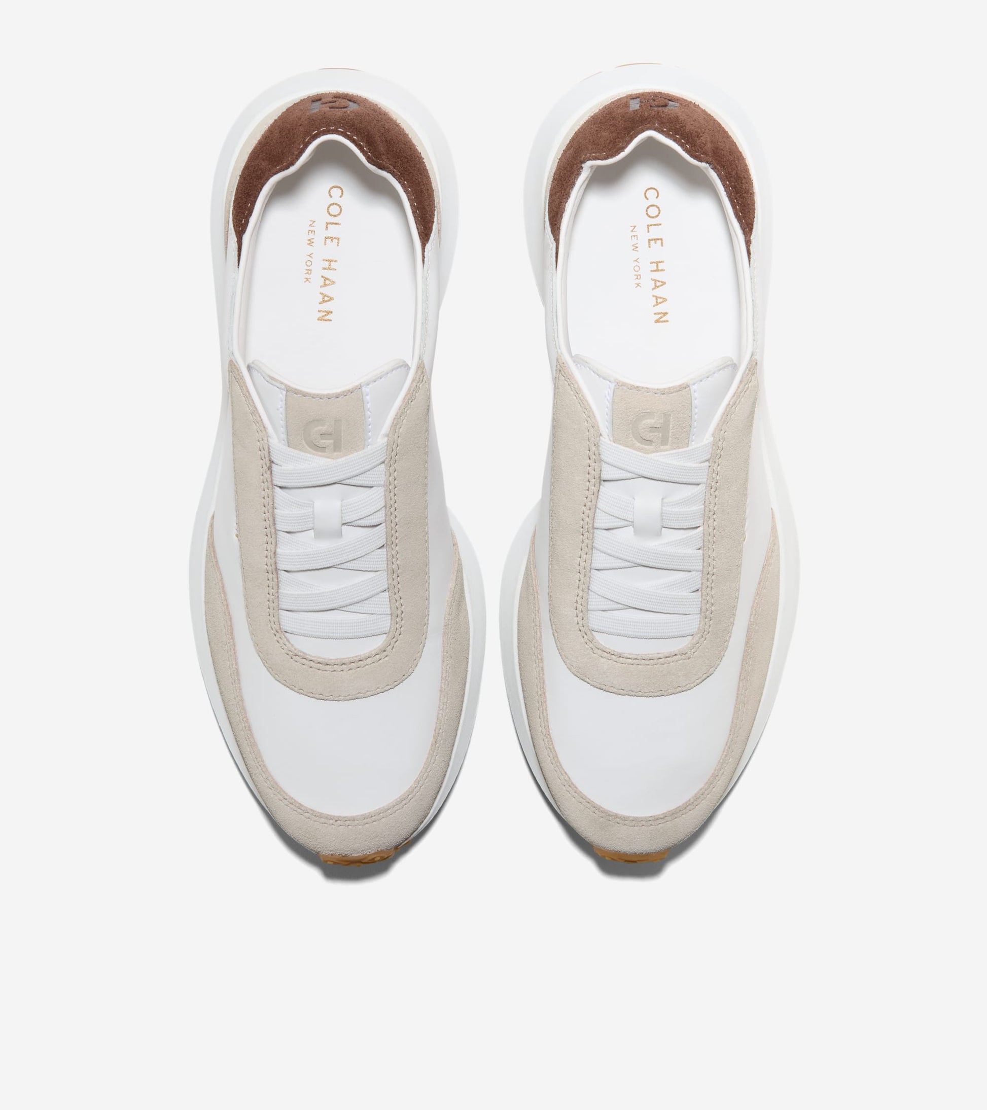 Women's GrandPrø Luxe Mile Slip-On Sneakers-Ancient Scroll-Fondue Fudge