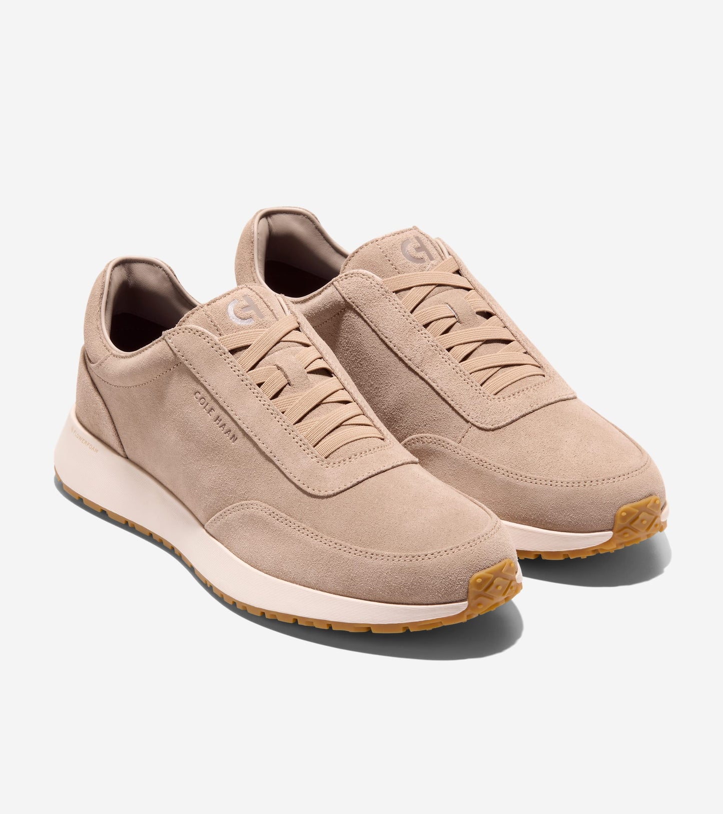 Men's GrandPrø Luxe Mile Slip-On Sneakers-Birch Beige-Ivory-Gum
